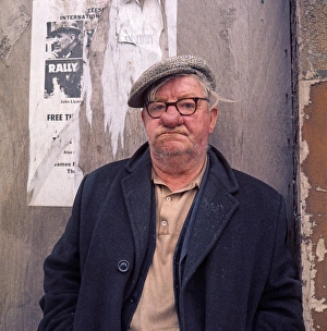 The Man Who Had A Tale To Tell. Southbank, Teesside 1970s The Man Who Had A Tale To Tell. Southbank, Teesside 1970s