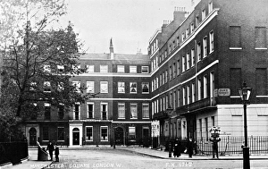 Manchester Square and Duke Street, London Manchester Square and Duke Street, London