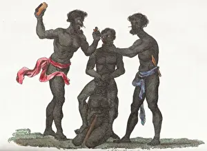 Indigenous Australian Culture Prints: Manhood