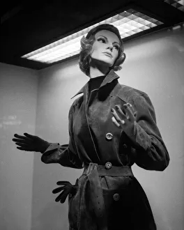 Mannequin in shop window, Central London Mannequin in shop window, Central London