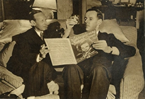 Manning Sherwin and Eric Maschwitz, 1940 Manning Sherwin and Eric Maschwitz, 1940