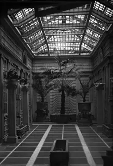 Lead Glass Window Details Prints: Mansion Conservatory