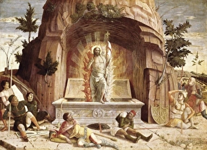 MANTEGNA, Andrea (1431-1506). The Resurrection MANTEGNA, Andrea (1431-1506). The Resurrection