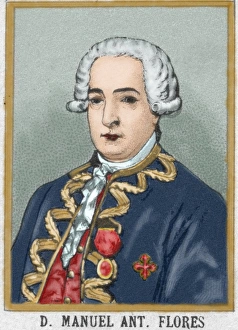 Manuel Antonio Flores (1722-1799). General in the Spanish na Manuel Antonio Flores (1722-1799). General in the Spanish na