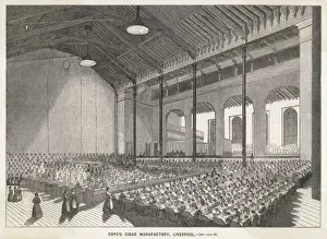 Liverpool Industrial Heritage Prints: Manufacturing Cigars