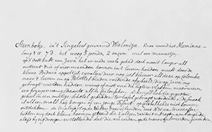 Detail of manuscript text Detail of manuscript text