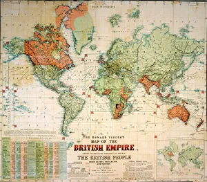 Map of the British Empire