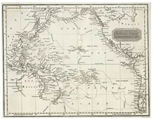 Pacific Ocean Map Prints: Maps / Pacific Ocean