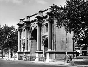 John Nash Architecture Prints: Marble Arch 1950S