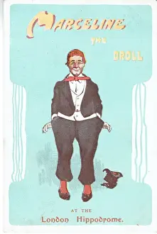 Marceline Print circa 1902 London Hippodrome