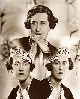 Marchioness of Cambridge by Madame Yevonde Marchioness of Cambridge by Madame Yevonde