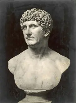 Marcus Antonius Print: Roman Statesman Bust