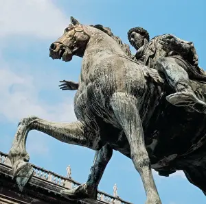 Roman Empire History Prints: MARCUS AURELIUS, Caesar Marcus Aurelius Antoninus Augustus (