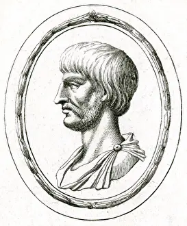Ancient Roman Politician Prints: Marcus Junius Brutus
