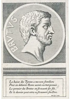 Julius Caesar Assassination Prints: Marcus Junius Brutus / Fr