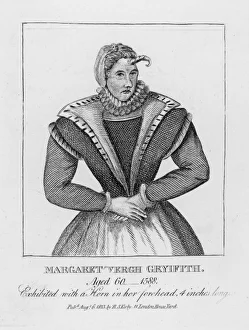 Margaret Vergh Gryffyth, horned woman Margaret Vergh Gryffyth, horned woman
