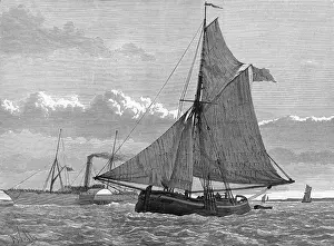 Steamship History Prints: A Margate Hoy
