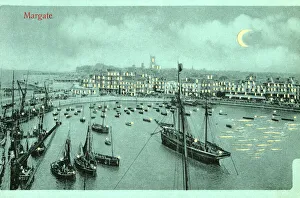 New images grenville collins collection/margate kent harbour seafront hold to light New images grenville collins collection/margate kent harbour seafront hold to light