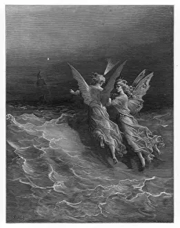 Mariner, Two Spirits Print: A Ship Propelled by Two Powerful Forces