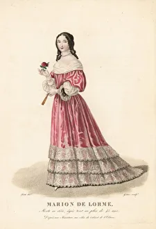Marion de Lorme, lover of the poet Desbarreaux, 1613-1650 Marion de Lorme, lover of the poet Desbarreaux, 1613-1650