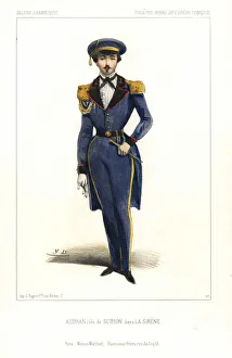 Marius-Pierre Audran as Scipion in La Sirene, 1844 Marius-Pierre Audran as Scipion in La Sirene, 1844