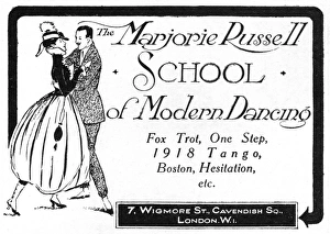 Marjorie Russell School of Modern Dancing, WW1 Marjorie Russell School of Modern Dancing, WW1