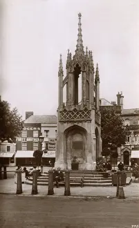 Prints of The Market Cross, Devizes, Wiltshire Devizes Prints: The Market Cross, Devizes, Wiltshire Print circa 1920s