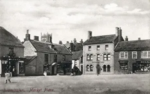 The Market Place - Beaminster, Dorset, England The Market Place - Beaminster, Dorset, England