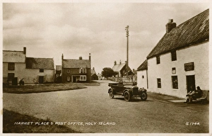 Market place & post office, Lindisfarne Market place & post office, Lindisfarne