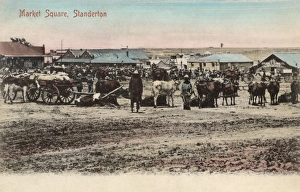 Market Square, Standerton, Transvaal, South Africa Market Square, Standerton, Transvaal, South Africa