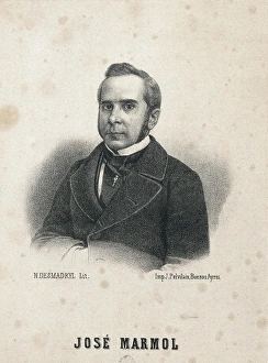 MARMOL, Jos頨1817-1871). Argentine journalist MARMOL, Jos頨1817-1871). Argentine journalist