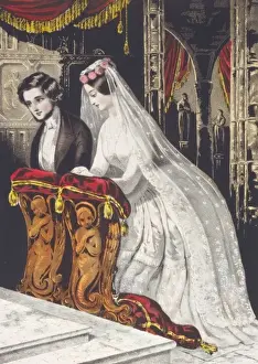 Marriage Ceremony Prints: The marriage