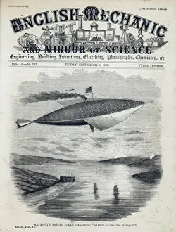 Early Aviation Inventions Prints: Marriott Project 1869