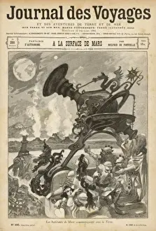 Vintage Space Exploration Prints: MARTIANS