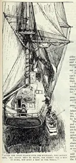 Mary Celeste Print: Dei Gratia Crew Boarding