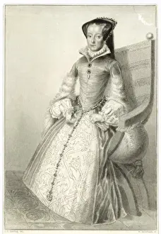 Sixteenth Century Royalty Prints: Mary Tudor / Greatbatch