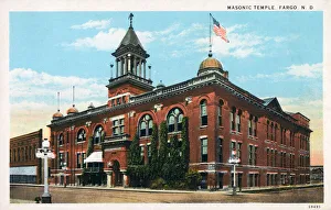 Masonic Temple, Fargo, North Dakota, USA Masonic Temple, Fargo, North Dakota, USA