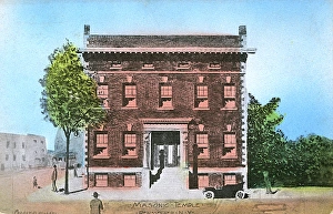 Masonic Temple, Rensselaer, New York State, USA Masonic Temple, Rensselaer, New York State, USA