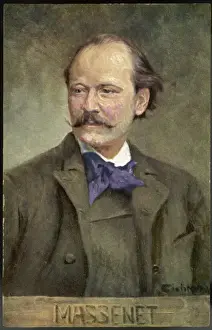 Famous French Composers List Prints: MASSENET