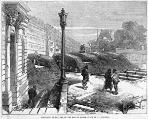 Place De La Concorde France Prints: Massive Barricade 3