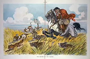 Fox Hunting Scene Prints: The master of the hounds
