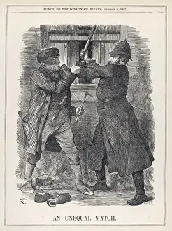 Gun vs Truncheon Print