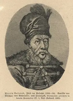 Romanian Royalty Prints: Mateiu Basarab