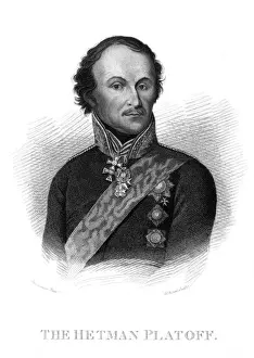 Russian Military Commander Prints: Matthew Platov