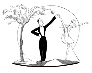 Maurice and Eleonora at the Acacia, 1926 Maurice and Eleonora at the Acacia, 1926
