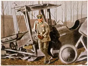 World War I Aviation Prints: Max Immelmann, Air Ace