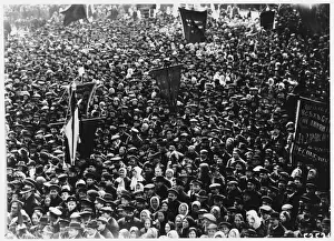 Russia Historical Events Prints: May Day Demonstrators