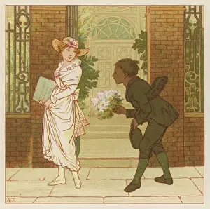 Victorian Era Illustrations Prints: May Queen and Sweep