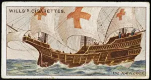 Historic Sailing Ships Prints: The Mayflower