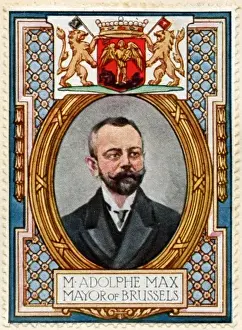 Mayor of Brussels Print (Adolphe Max, 1909-1939)